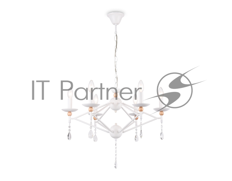 Светильник Ambrella light TR9596/6 WH белый E14/6 max 40W D660*880