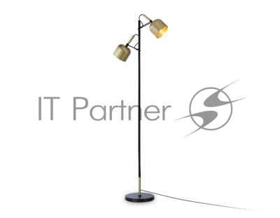 Светильник Ambrella light TR97125/2 GD/BK золото/черный E27*2 max 40W D130*223*1460
