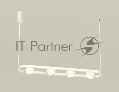 Светильник Ambrella light XB9163150/4 SWH/FR белый песок/белый матовый GX53 (C9163, N8412)
