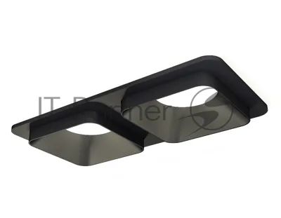 Комплект встраиваемого светильника Ambrella light XC7906002 SBK черный песок MR16 GU5.3 (C7906, N7702)