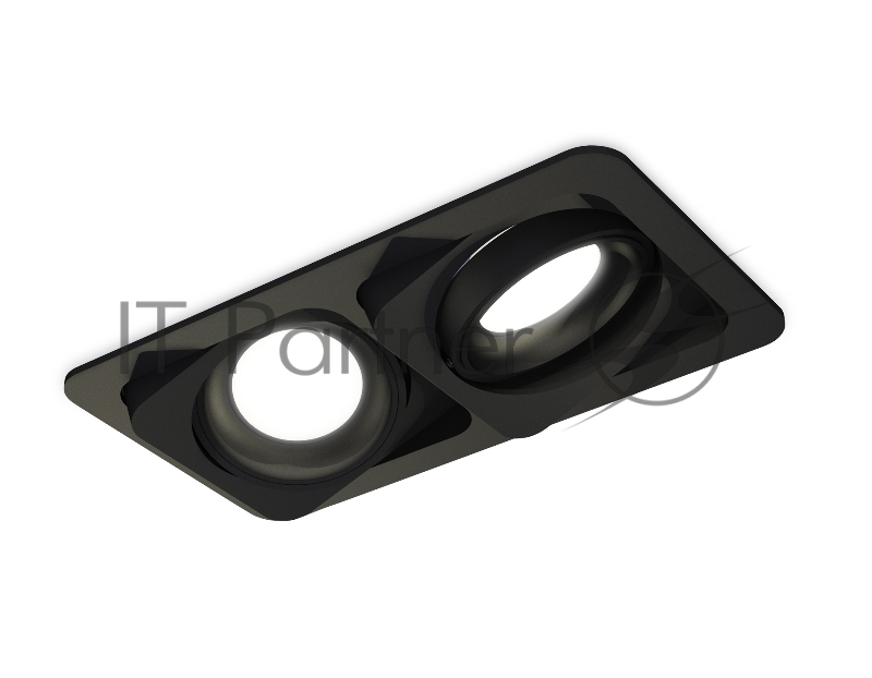 Комплект встраиваемого светильника Ambrella light XC7664001 SBK черный песок MR16 GU5.3 (C7664, N7021)