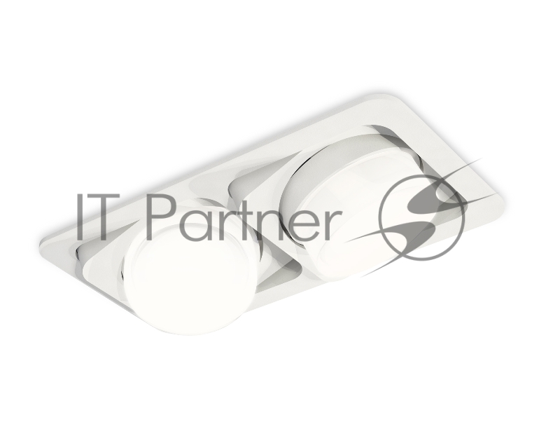 Комплект встраиваемого поворотного светильника Ambrella light XC7663083 SWH/FR/CL белый песок/белый матовый/прозрачный MR16 GU5.3 (C7663, N7160)