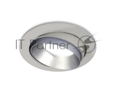 Комплект встраиваемого поворотного светильника Ambrella light XC7653023 SGR/MCH серый песок/хром матовый MR16 GU5.3 (C7653, N7033)