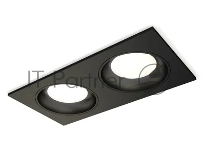 Комплект встраиваемого светильника Ambrella light XC7636060 SBK черный песок MR16 GU5.3 (C7636, N7021)