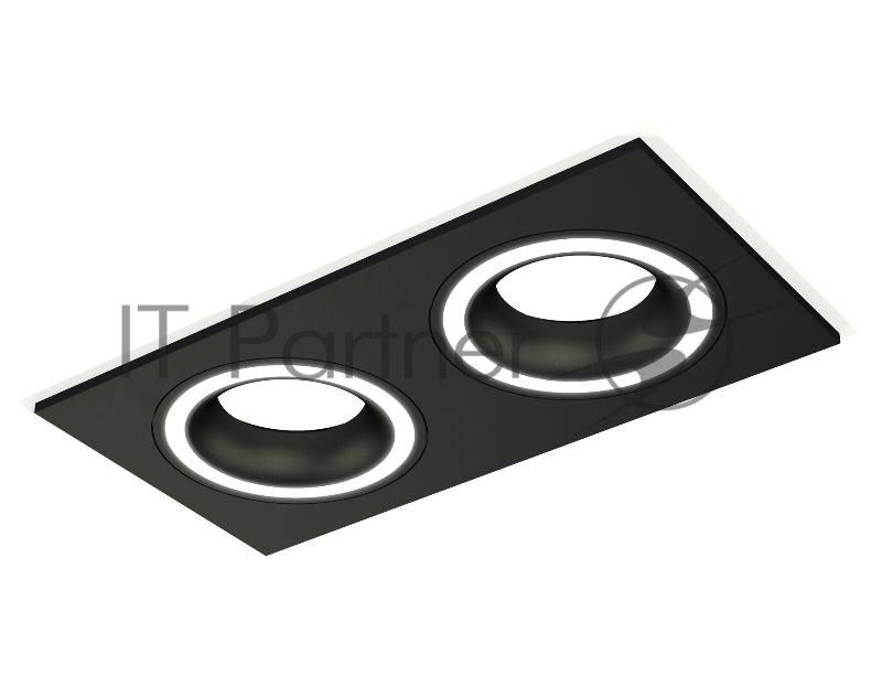 Комплект встраиваемого светильника Ambrella light XC7636040 SBK черный песок MR16 GU5.3 (C7636, N7111)