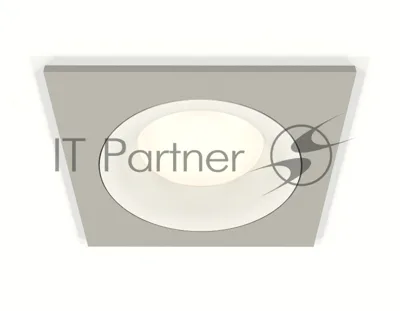 Комплект встраиваемого светильника Ambrella light XC7633001 SGR/SWH серый песок/белый песок MR16 GU5.3 (C7633, N7010)
