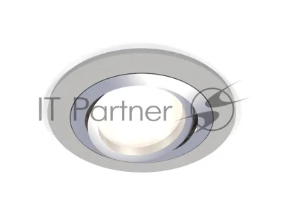 Комплект встраиваемого поворотного светильника Ambrella light XC7623082 SGR/PSL серый песок/серебро полированное MR16 GU5.3 (C7623, N7003)