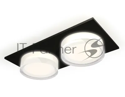 Комплект встраиваемого светильника Ambrella light XC6526066 SBK/FR/CL черный песок/белый матовый/прозрачный MR16 GU5.3 (C6526, N6241)