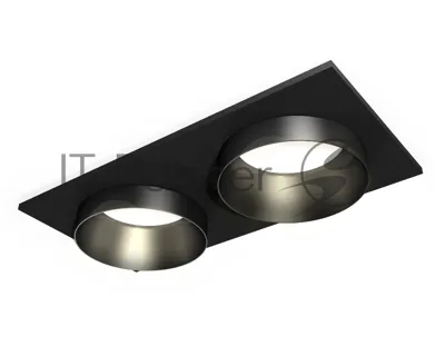 Комплект встраиваемого светильника Ambrella light XC6526021 SBK черный песок MR16 GU5.3 (C6526, N6131)