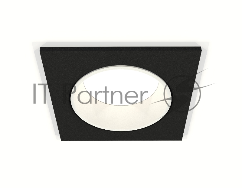Комплект встраиваемого светильника Ambrella light XC6521001 SBK/SWH черный песок/белый песок MR16 GU5.3 (C6521, N6110)