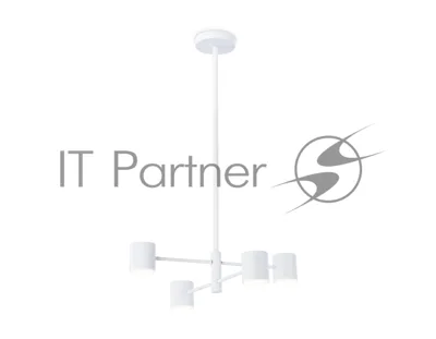 Подвесной светодиодный светильник Ambrella light FL51705/4 WH белый 3000K/4200K/6400K 20W D500*780 (Без ПДУ)