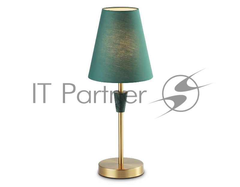 Светильник Ambrella light LH75057 BS/GN латунь/зеленый E14 max 40W D180*460