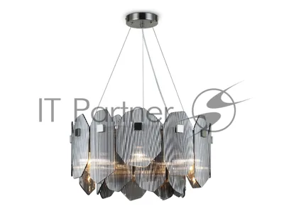 Светильник Ambrella light LH31201/6 SN/SM сатин никель/дымчатый E14*6 max 40W D510*270