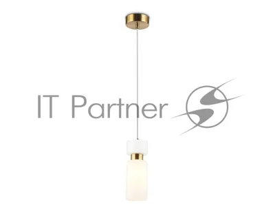Светильник Ambrella light LH56122 BS/FR латунь/белый матовый E14 max 40W D65*1500