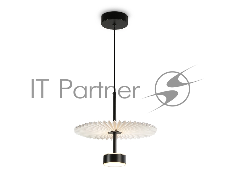 Светильник Ambrella light LH72601 BK/WH черный/белый 6W 3000K D300*260-1770