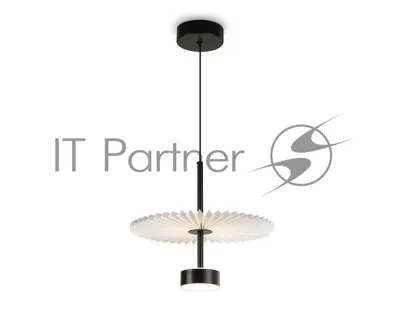 Светильник Ambrella light LH72601 BK/WH черный/белый 6W 3000K D300*260-1770