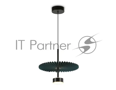 Светильник Ambrella light LH72605 BK/DB черный/синий 6W 3000K D300*260-1770