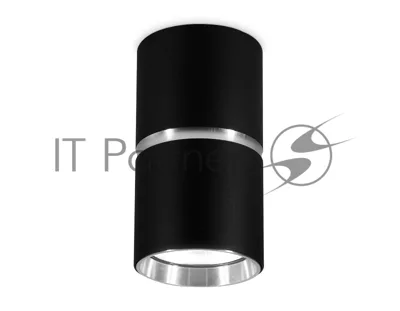 Светильник Ambrella light TN213116 BK/CH черный/хром GU10 D55*100