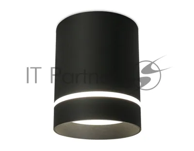 Светильник Ambrella light TN281 SBK черный песок LED 4200K 9W D80*100