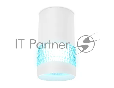 Светильник Ambrella light TN371 SWH/BL белый песок/голубой GU5.3 D65*117