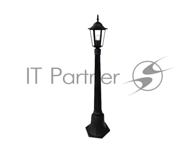 Светильник Ambrella light ST2037 BK/CL черный/прозрачный IP54 E27 max 40W D150*1100