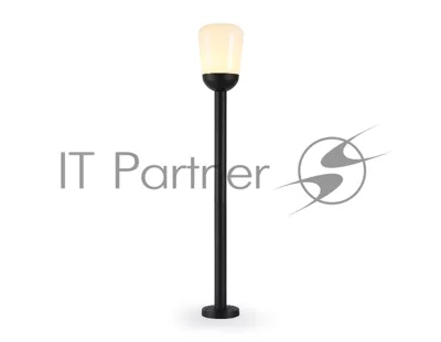 Светильник Ambrella light ST2095 BK/FR черный/белый матовый IP54 E27 max 40W D150*950