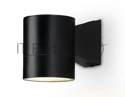 Светильник Ambrella light ST3302 BK черный IP54 GX53 max 15W 115*90*140