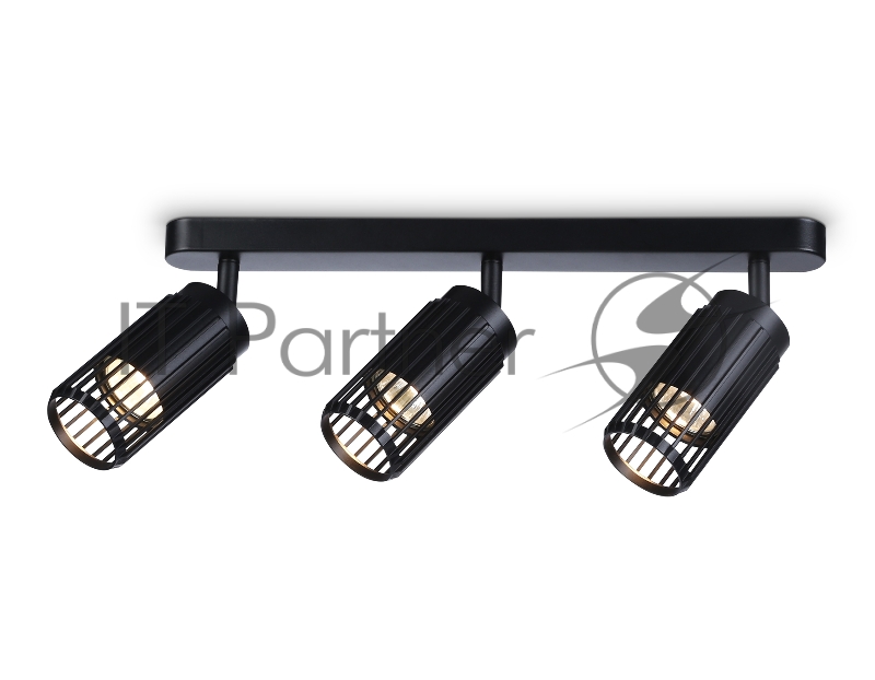 Светильник Ambrella light TN51690/3 BK черный GU10/3 260*60*180