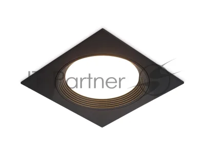 Светильник Ambrella light TN51804 BK черный GX53 max 15W 110*110*23