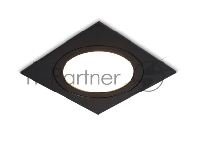 Светильник Ambrella light TN51825 BK черный GX53 max 15W 110*110*39