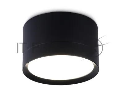 Светильник Ambrella light TN52357 BK черный GX53 max 12W D82*50