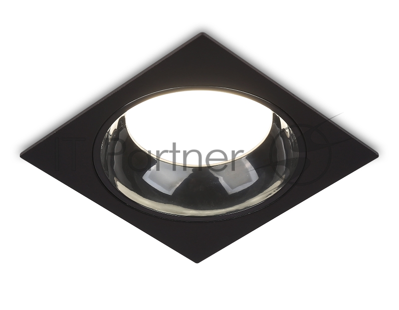 Светильник Ambrella light TN52342 SBK/GBK черный песок/черный глянец GX53 max 12W 115*115*25