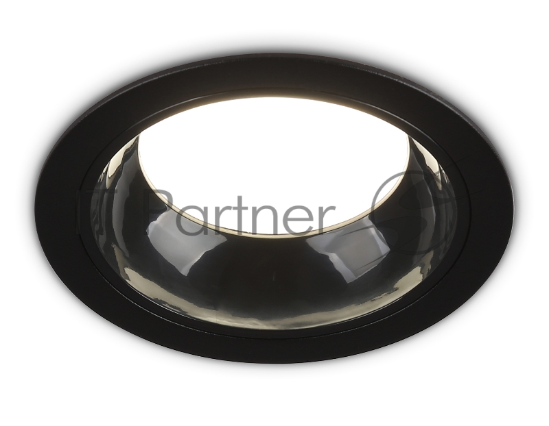 Светильник Ambrella light TN52336 SBK/GBK черный песок/черный глянец GX53 max 12W D115*25