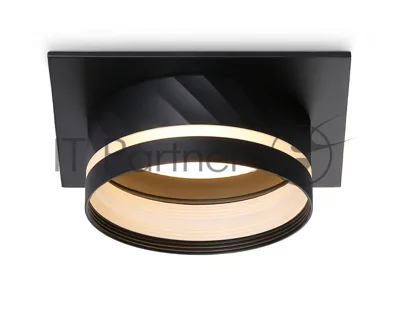 Светильник Ambrella light TN5222 BK черный GX53 110*110*50