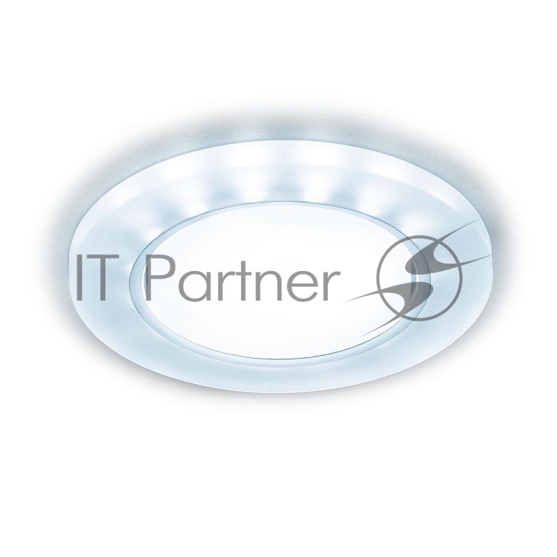 Встраиваемый точечный светильник G214 WH/CH/CLD хром/матовый GX53+3W(LED COLD)