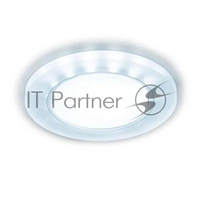 Встраиваемый точечный светильник G214 WH/CH/CLD хром/матовый GX53+3W(LED COLD)
