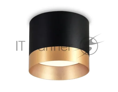 Светильник Ambrella light TN5317 BK/GD черный/золото GX53 D82*70
