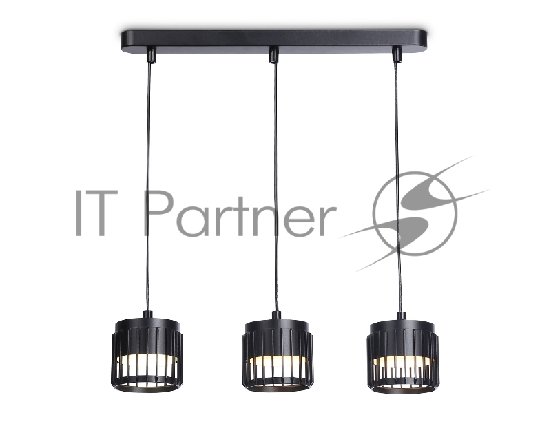 Светильник Ambrella light TN71175/3 BK черный GX53/3 400*100*1080