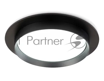 Светильник встраиваемый TU5015 BK черный IP20 GX70 D150*45