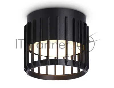 Светильник Ambrella light TN71155 BK черный GX53 D100*80