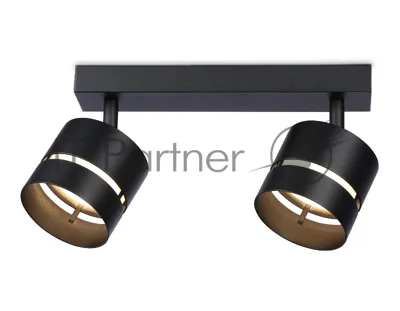 Светильник Ambrella light TN71060/2 BK черный GX53/2 max 12W 280*85*150