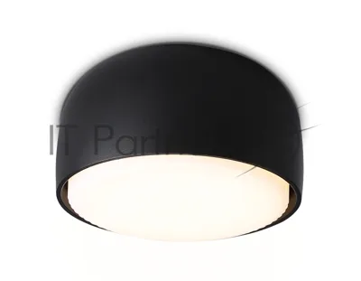 Светильник Ambrella light TN71003 BK черный GX53 max 12W D80*50