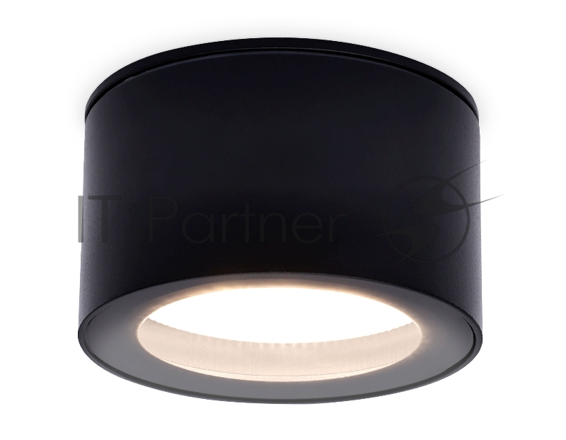 Светильник Ambrella light TN6523 SBK черный песок IP44 GX53 D85*50