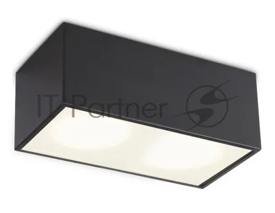 Светильник Ambrella light TN6535/2 BK черный IP44 GX53/2 200*100*80