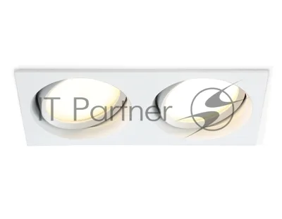 Светильник Ambrella light TN6659/2 WH белый IP44 GX53/2 220*110*48