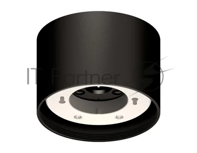 Корпус светильника C8111 SBK черный песок D85*H60mm GX53
