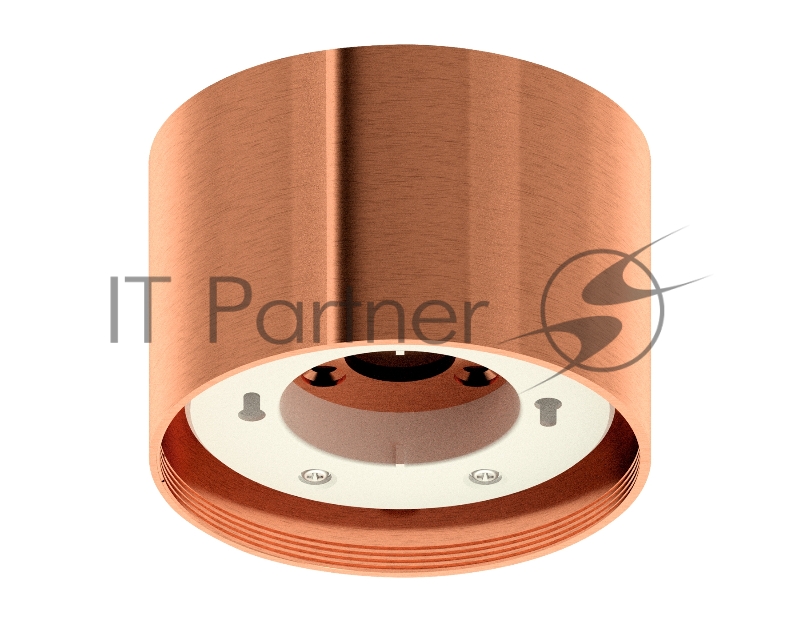 Корпус светильника C8122 PPG золото розовое полированное D85*H60mm GX53