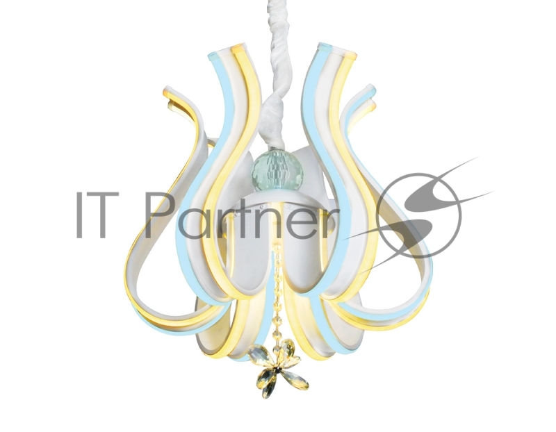 Светильник Ambrella light FL112/6 WH белый 156W 460*460*400 (ПДУ РАДИО 2.4)
