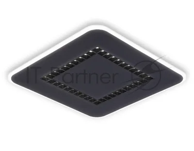 Светильник Ambrella light FL51419 BK черный 3000K/4200K/6400K 68W 488*488*40 (ПДУ ИК)