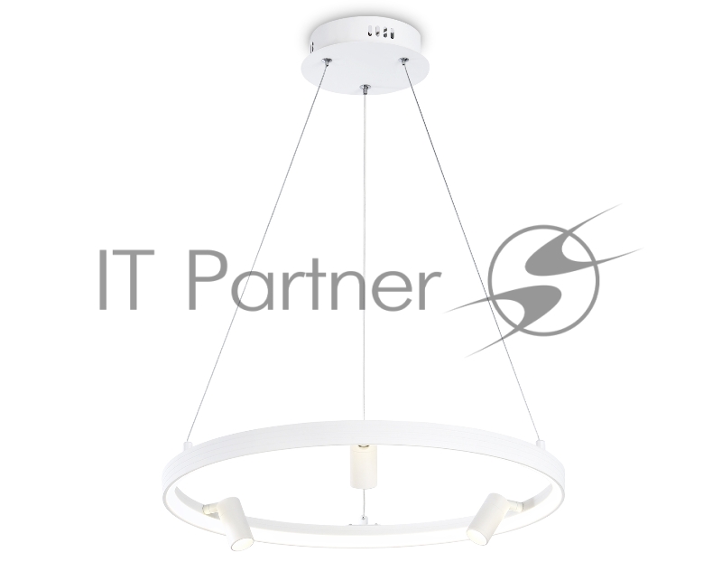 Светильник Ambrella light FL5281/1+3 WH белый 50W 3000K/4200K/6400K+4200K D500*1200 (ПДУ ИК)